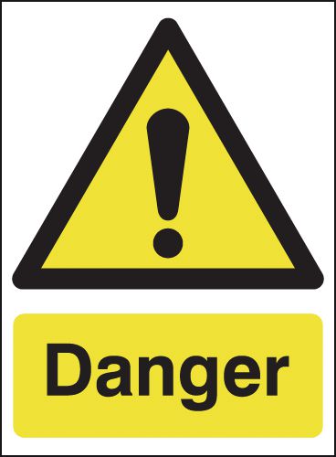 A4 Danger - Rigid - Y2457524