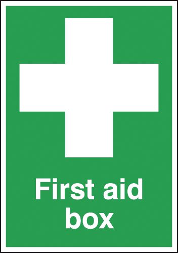 A5 First Aid Box - Self Adhesive - Y1334822 – RackingLabels