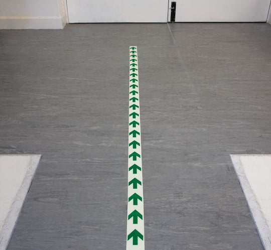 Anti-Slip Photoluminescent Floor Tapes