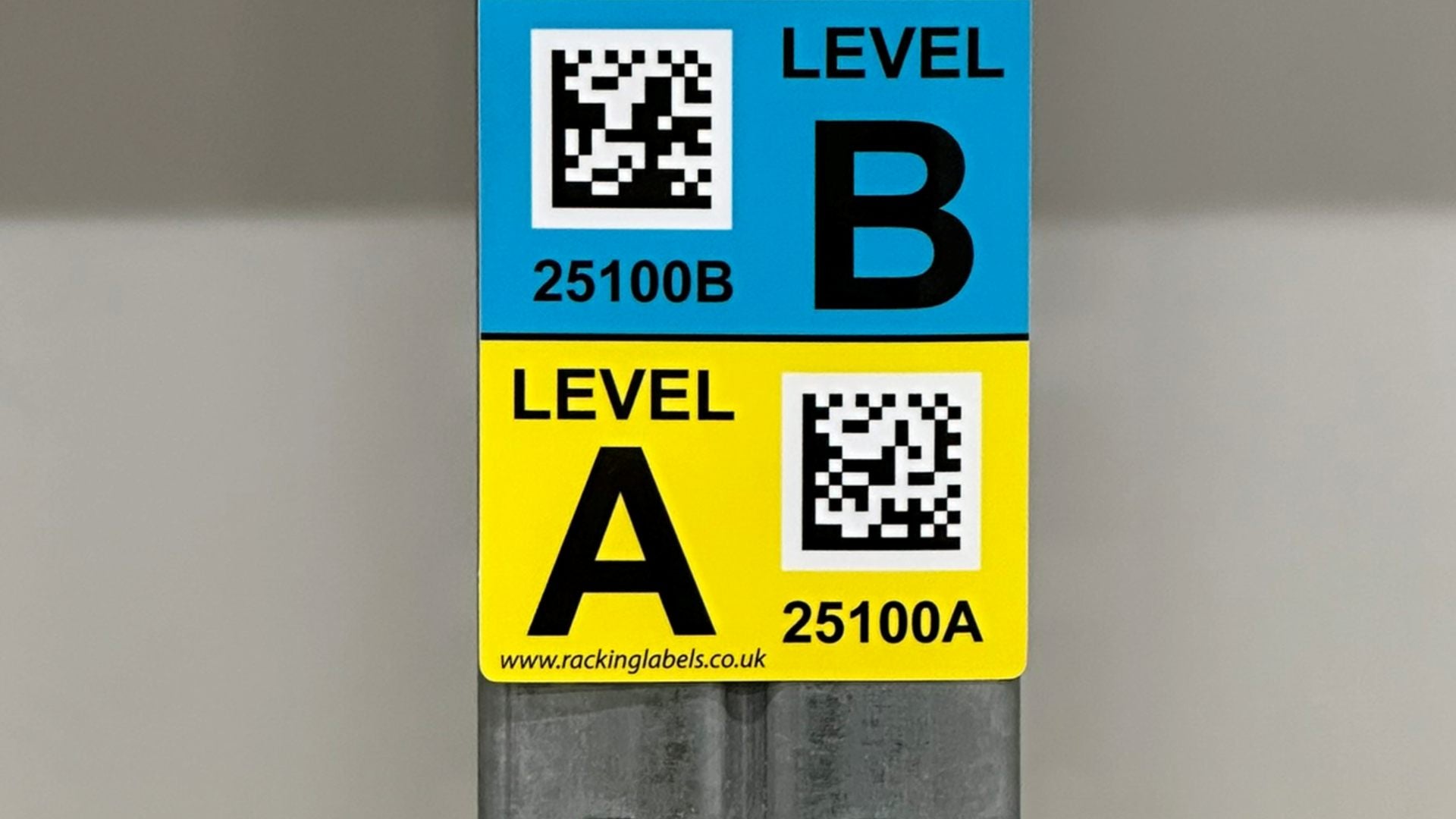 Warehouse racking location labels & signage custom made fast in the UK ...